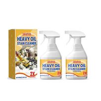 Heavy Oil Cleaner Powerful Foaming Degreaser Grills Oven Mild Formula Stain Odor Remover for Home Kitchen Cooktop Cleaning Spray 100ml-1pack beige