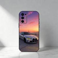 M4 Classic Sportiniai Automobiliai Telefono dėklas Samsung S25,S24,S21,S22,S23,S20,Ultra,S26,Plus,Fe,Note,5G Juodas dangtelis Samsung S23ULTRA5G