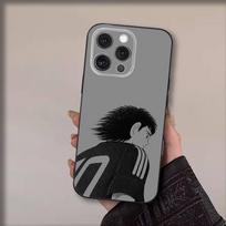 Anime C-Captain T-Tsubasa telefono dėklas, skirtas iPhone 17,16,15,14,13,12,11,Pro,Max,Plus,Air,X,XS,XR,SE,8,7,Mini,Minkštas juodas Funda iPhone17PRO