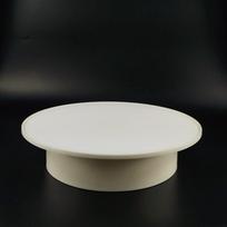 360-Degree Rotation Rotating Display Stand Mirror Base Stable Load-Bearing Photography Display Turntable USB Powered black