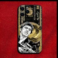 S-Scarfaces Tony M-Montana Phone Case For iPhone 16,15,14,13,12,11,Pro,X,XS,Max,XR,Plus,Mini Soft Black Cover iPhone12PRO black