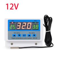 XH-W3103 Digital Temperature Controller 5000W High Power Thermostat Switch Automatic Temp Control AC220V -19 to 99℃ Switch 220V blue