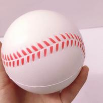 Soft Baseball PU Foam Sponge Baseball Pressure Elastic Simulation Baseball Softball Student Practice Ball