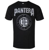 Pantera Walk Raizytas Meno Raštas Metalinė Juosta Marškinėliai Atsitiktinis Gatvės Stilius Medvilniniai Marškinėliai Tinka Tiek Unisex, Tiek Unisex 3XL gray