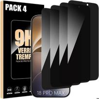 4x Anti-Spy Tempered Glass for iPhone 18 Pro Max, 9H Anti-Scratch Screen Protector juoda
