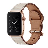 Originalios odos apyrankė Apple Watch 44mm 45mm 42mm, prabangi apyrankė IWatch Serie 7 3 4 5 6 Se 4, madinga apyrankė laikrodžiui 38/40/41mm smėlis