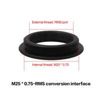 M25 į RMS / RMS į M25 Mikroskopo Objektyvo Adapterio Žiedas M25X0.75Mm Žiedinis Adapteris Mikroskopo Priedas as the picture