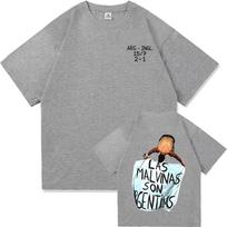 Las Malvinas Son Argentinas Orgullo Argentino Tshirts Fashion Casual Printed T Shirt Unisex Unisex Cotton Short Sleeve O Neck Tees L gray