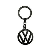 1 vnt. Metalinis automobilio logotipas Raktų pakabukas Laikiklis raktams Volkswagen VW Golf Passat B5 Jetta Tiguan Polo MK7 Bora Beetle Vento Raktų pakabukas Pakabukas ID6 juoda