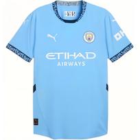 PUMA Official Manchester City Football Jersey 24/25 For Men 775050-01 S mėlyna
