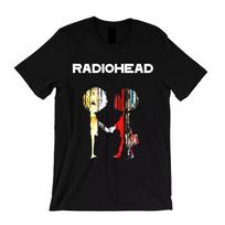 Radiohead T-Shirt OK Computer Creep Electronic 90s Emo rock alt vntg 80s L black