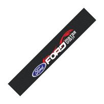 Automobilio priekinio bagažinės priekinio stiklo lipdukas Ford Ecosport Edge Fiesta Explorer Focus Ranger Mondeo Transit Galaxy Raptor priedams black