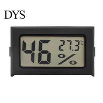 Temperature Humidity Meter Mini Electronic Thermometer Hygrometer LCD Display High Accuracy Thermo-Hygrometer Pocket Size Thermo-hygrometer Indoor Car juoda