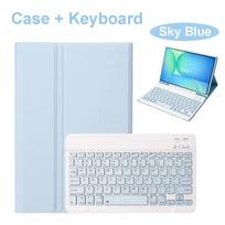 Klaviatūros dėklas, skirtas Samsung Galaxy Tab S10 FE 10,9 colio SM-X520/X526/X526B, Klaviatūros dangtelis, skirtas Galaxy Tab S10 FE 10,9  Funda English