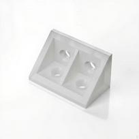 Right Angle Bracket, Nylon Corner Brace, sturdy Duty Shelf Support, Furniture Fastening White 1 Transparent #8 20pcs