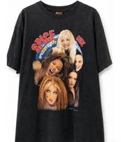 Vintage 90s Spice Girls Spice Up Your Life T-Shirt Large Unisex T-Shirt L brown