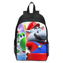 Super Mario vaikiška kuprinė pradinukui Animacinis Mario spaudinys Kuprinė Nauja backpack