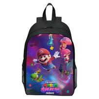 Super Mario vaikiška kuprinė pradinukui Animacinis Mario spaudinys Kuprinė Nauja backpack