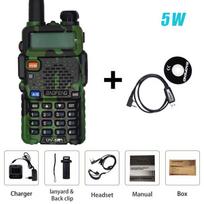 BAOFENG UV-5R Camouflage Walkie Talkie BF-UV5R Portable Two Way Radios 5W Dual Band 128CH 1800mAh Wireless Communicator Australia Standard