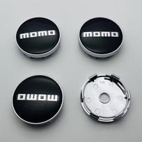 4 vnt. 60 mm automobilio ratų centriniai dangteliai su MOMO logotipu 0HYY Ratlankių dangteliai KIA sidabras