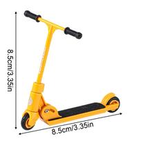 Mini pirštukinis paspirtukas Simuliacija 2 ratų pirštukinis Bmx su stabdžiu Edukaciniai žaislai Pirštukiniai riedlentės Kolekcija Dovanos berniukams mergaitėms