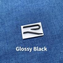 W20Metal Car Stickers Front Grille Emblem Rear Trunk Side Badge Decals for Volkswagen Golf 8 R LINE Beetle Passat Tiguan Jetta POLO Small-4.5cm&Metal blue