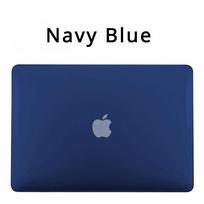 Nešiojamojo kompiuterio dėklas, skirtas Macbook Air 13 A2337 A1466 MacBook M1 Chip Pro 13 A2338 Macbook Pro 14 16 matinis apsauginis dangtelis 13.6 A2681 A3113 tamsiai mėlyna spalva