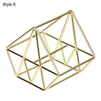 Creative Magic Three-dimensional Wrought Iron Powder Puff Shelf Beauty Egg Stand Makeup Sponge Display Rack beige