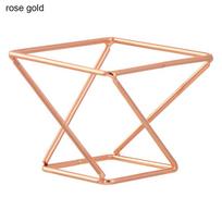 Creative Magic Three-dimensional Wrought Iron Powder Puff Shelf Beauty Egg Stand Makeup Sponge Display Rack