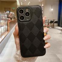 Luxury Leather Texture Shockproof Case For iPhone 14 13 12 11 Pro Max XR X XS 7 8 Plus Mini SE Soft Full Camera Protection Cover for iphone14Plus(6.7")