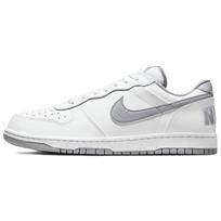 Nike Big Low Balti Vilko Pilki Vyriški Sportbačiai 355152-106 42.5 white