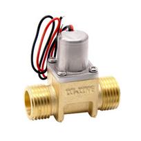 1/2  Elektrinis solenoidas vožtuvui Žalvarinis solenoidas vožtuvui Impulsas Elektromagnetinis vožtuvui Vandens srautas Impulsas Elektromagnetinis