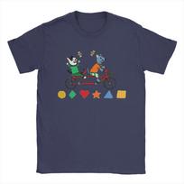 Harajuku T Shirt slushy noobz 100 Cotton T Shirts  Novelty Tee Shirt for Men Summer Y2K Retro Pattern Short Sleeve Top Tees L gray