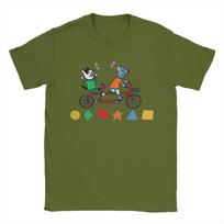 Harajuku T Shirt slushy noobz 100 Cotton T Shirts  Novelty Tee Shirt for Men Summer Y2K Retro Pattern Short Sleeve Top Tees XL gray