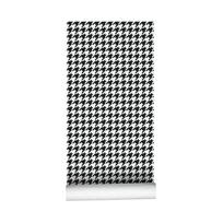 Lipni tapetų Houndstooth Storas Vandeniui atsparus Baldų Lipdukas Miegamojo Spintos Dekoracija 40x250cm white