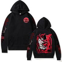 Helluva Boss Pullovers Men Women Animation Anime Leisure Fans Hoodies Fashion Hip Hop Harajuku Aesthetic Streetwear Y2K L juoda