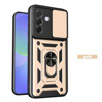 Case for Samsung Galaxy A37 A57 5G A16 A26 A36 A56 A15 A35 A55 A14 A24 A34 A54 A06 A07 4G Cover Slide Camera Ring Stand Funda for Samsung A54 5G auksas