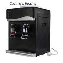 220V 550W Stacionarus Šalto Karšto Ledo Vandens Aušintuvas Elektrinis Vandens Dozatorius Šildytuvas Geriamasis Fontanėlis Namams Biurui Kavinėms Arbatos Barams silver cold and hot