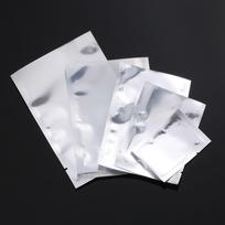 100PCS Vacuum Sealer Heat Seal Bag Storage Pouches Aluminium Foil Bags Waterproof Food Grade Saran Wrap 100pcs 5x7cm white