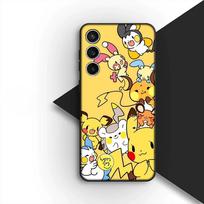 Telefono dėklas Xiaomi Redmi 15 15C A4 A5 4G 5G 9A 9C NFC Note 9 8 9T Funda Korpusas Minkštas dėklas Gengar P-Pokemons GO P-Pikachus Redmi 15C 5G (173mm) yellow