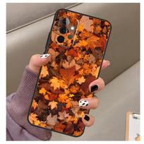 Autumn Leaves Case For Samsung Galaxy A35 A55 A15 A32 A12 A22 A52 A06 A54 A34 A14 A56 A36 A26 A16 A13 A53 Samsung A56 orange