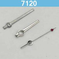 Watch Movement Pointer Are Suitable For 7120 Movement Hour Minute Second Hands (no luminescent hands) Watch Accessories gray