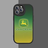 Green J-John Truck D-Deeres Phone Case For IPhone 16 15 14 13 12 11 Pro Max Plus 16E Soft Leather Cover iphone X