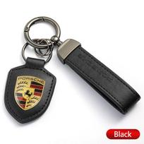 Madinga oda „Porsche Cayenne“, „Panamera“, „Macan 911“, „Taycan Boxster Cayman 918 Pajun“ raktų pakabukas automobilio stiliaus prabangus raktų pakabukas gray