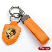 Madinga oda „Porsche Cayenne“, „Panamera“, „Macan 911“, „Taycan Boxster Cayman 918 Pajun“ raktų pakabukas automobilio stiliaus prabangus raktų pakabukas gray