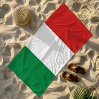 Tauta Italija Rankšluostis Paplūdimio rankšluosčiai Joga Sporto salė Lengvas Nešiojamas Maudynėms Dušas Kelionės Sporto Aksesuarai Atsparus smėliui STJ40x70CM red
