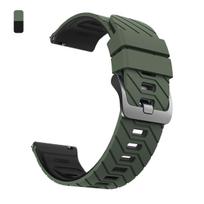 22mm guminis dirželis Xiaomi Watch 5 S5 S4 S3 S2 46mm S1 pro, kvėpuojantis dirželis Mi 2pro/Color 2/HUAWEI GT6 5, apyrankė 1PCS 22MM gray