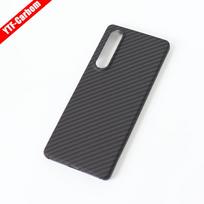 YTF-Carbon Anglies Pluošto Sony Xperia 1 III Telefono Dėklas Anti-drop Aramid Fiber Korpuso Dizainas Xperia 1 V Telefono Dėklas 1 IV Telefono Dėklas Sony Xperia 1 IV black