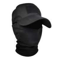 Outdoor Tactical Camouflage Baseball Cap Set Full Face Balaclava Hat Breathable Windproof Four Seasons Sports Fishing Hiking Adjustable 55-61cm juoda