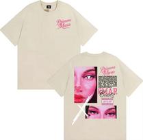 Omar Courtz Primera Album 2026 Merch T Shirt Fashion Hip Hop Punk Streetwear T Shirts Unisex Unisex Casual Loose Tees Unisex L beige